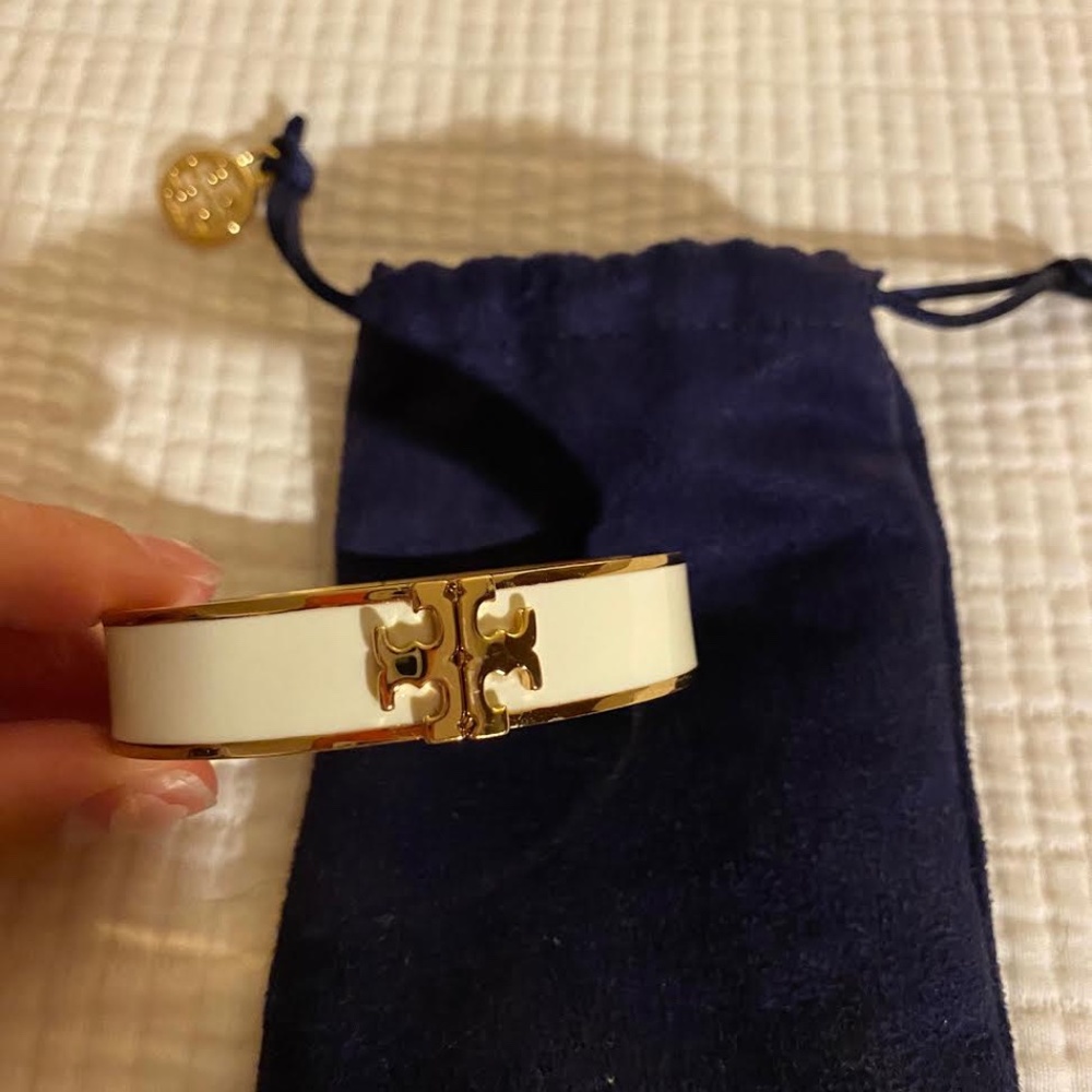 Tory Burch Wide Enamel bracelet